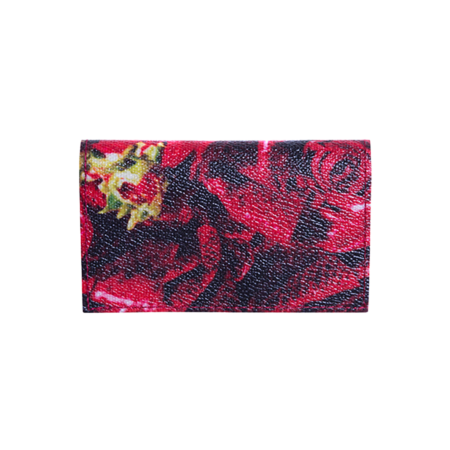 MLE M / mika ninagawa シリーズ『LEATHER ROSE』 CARD CASE
