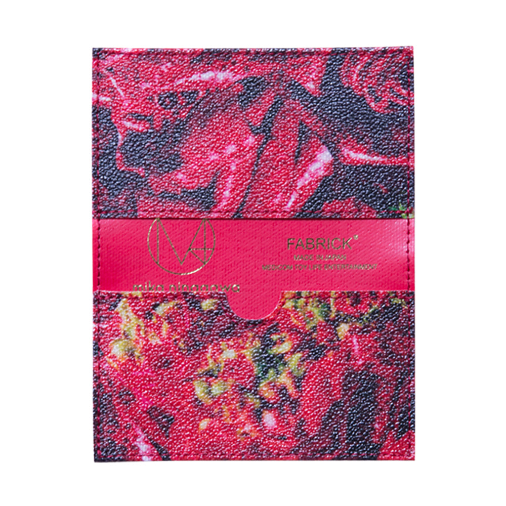 MLE M / mika ninagawa シリーズ『LEATHER ROSE』 CARD CASE_1