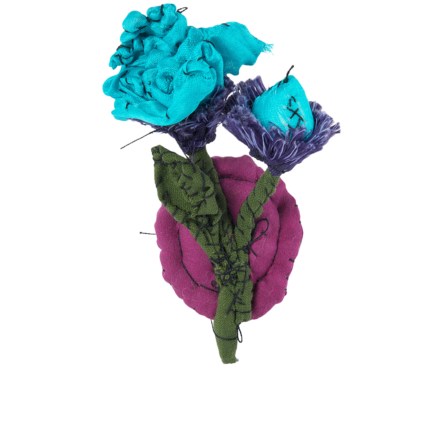 #098 Anne Valerie Dupond Petites fleurs bleues