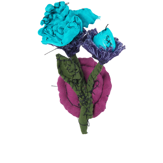 #098 Anne Valerie Dupond Petites fleurs bleues