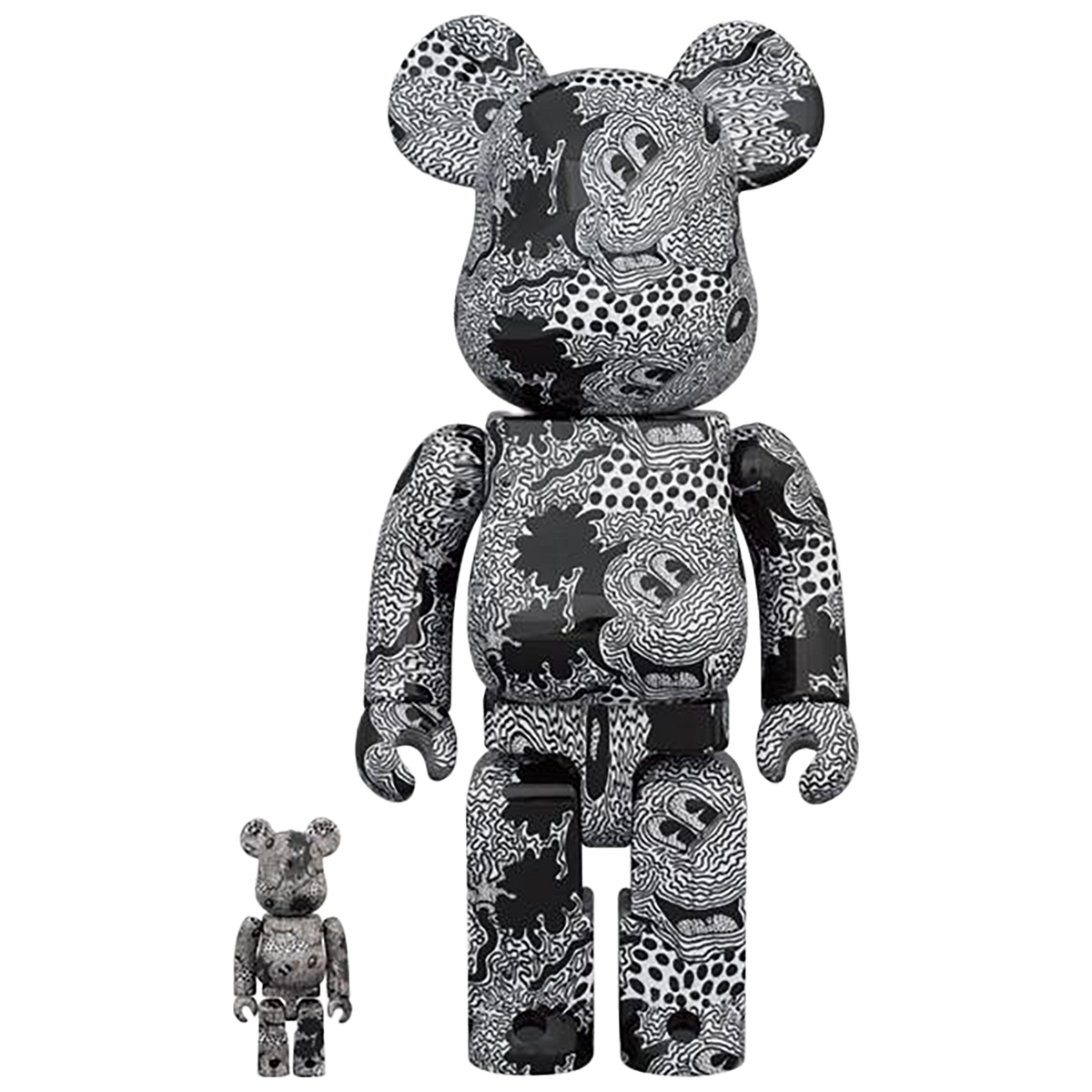 BE@RBRICK Keith Haring Mickey Mouse 100％ & 400％