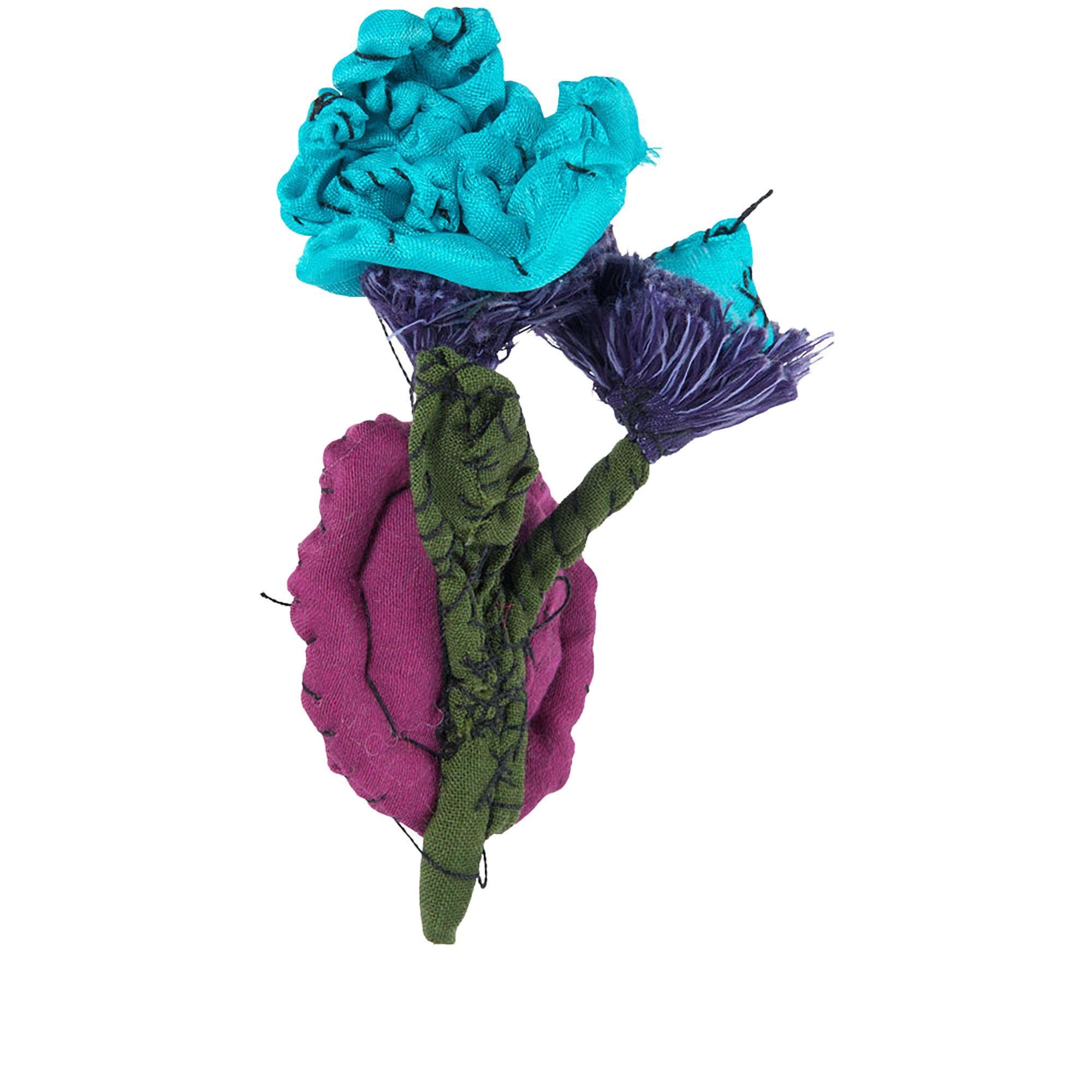 #098 Anne Valerie Dupond Petites fleurs bleues