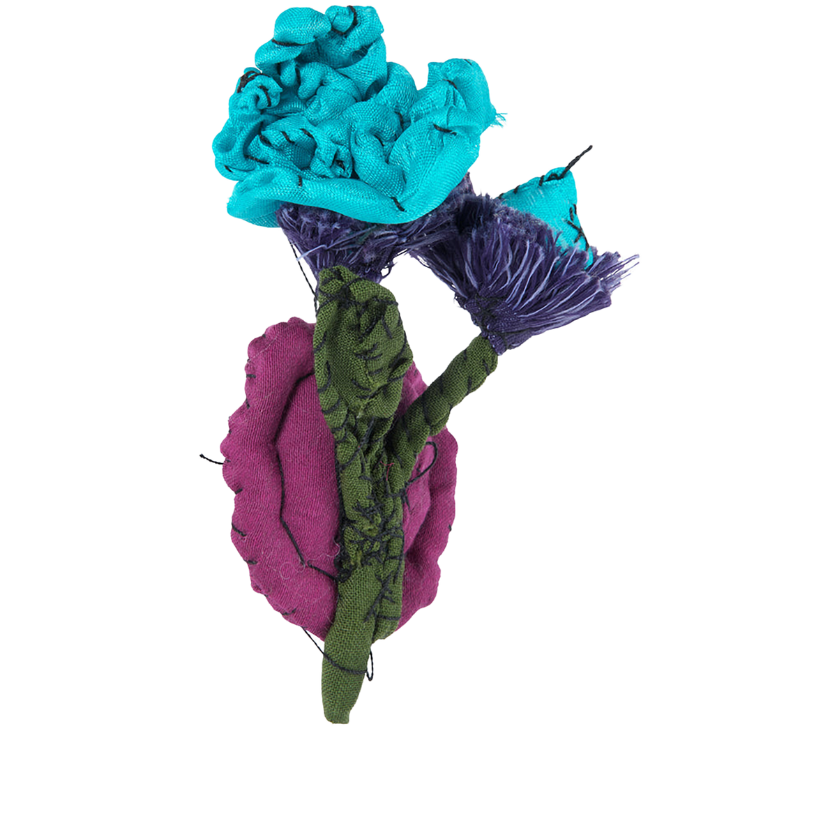 #098 Anne Valerie Dupond Petites fleurs bleues