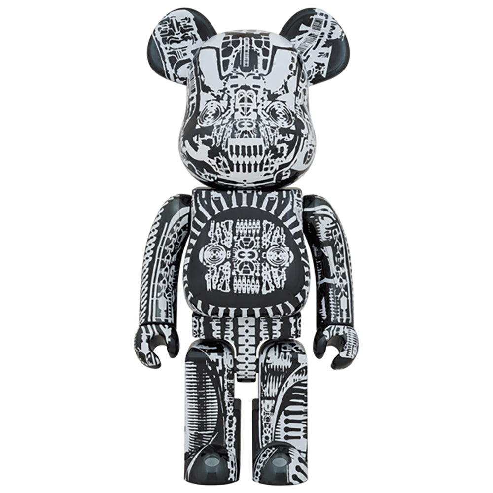 BE@RBRICK H.R.GIGER 1000％ WHITE CHROME Ver.／BLACK CHROME Ver._3