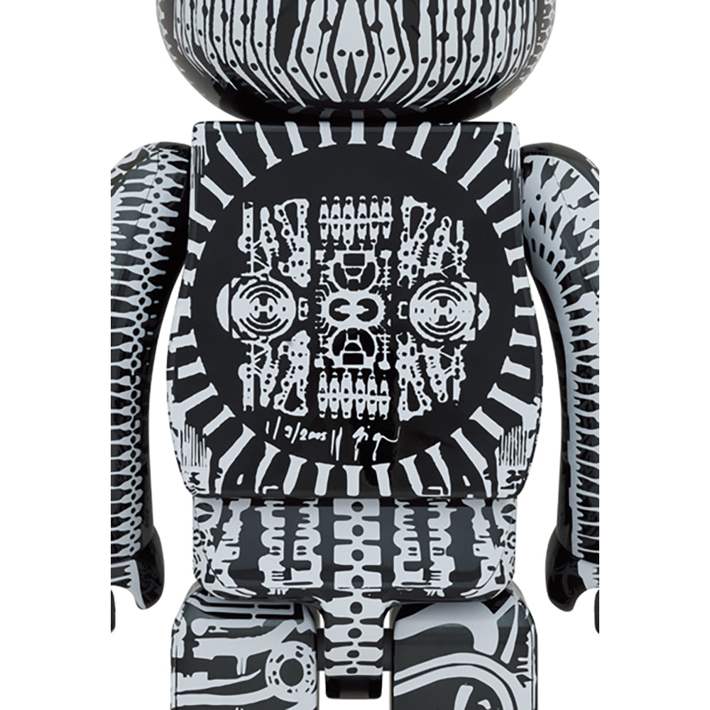 BE@RBRICK H.R.GIGER 1000％ WHITE CHROME Ver.／BLACK CHROME Ver._4
