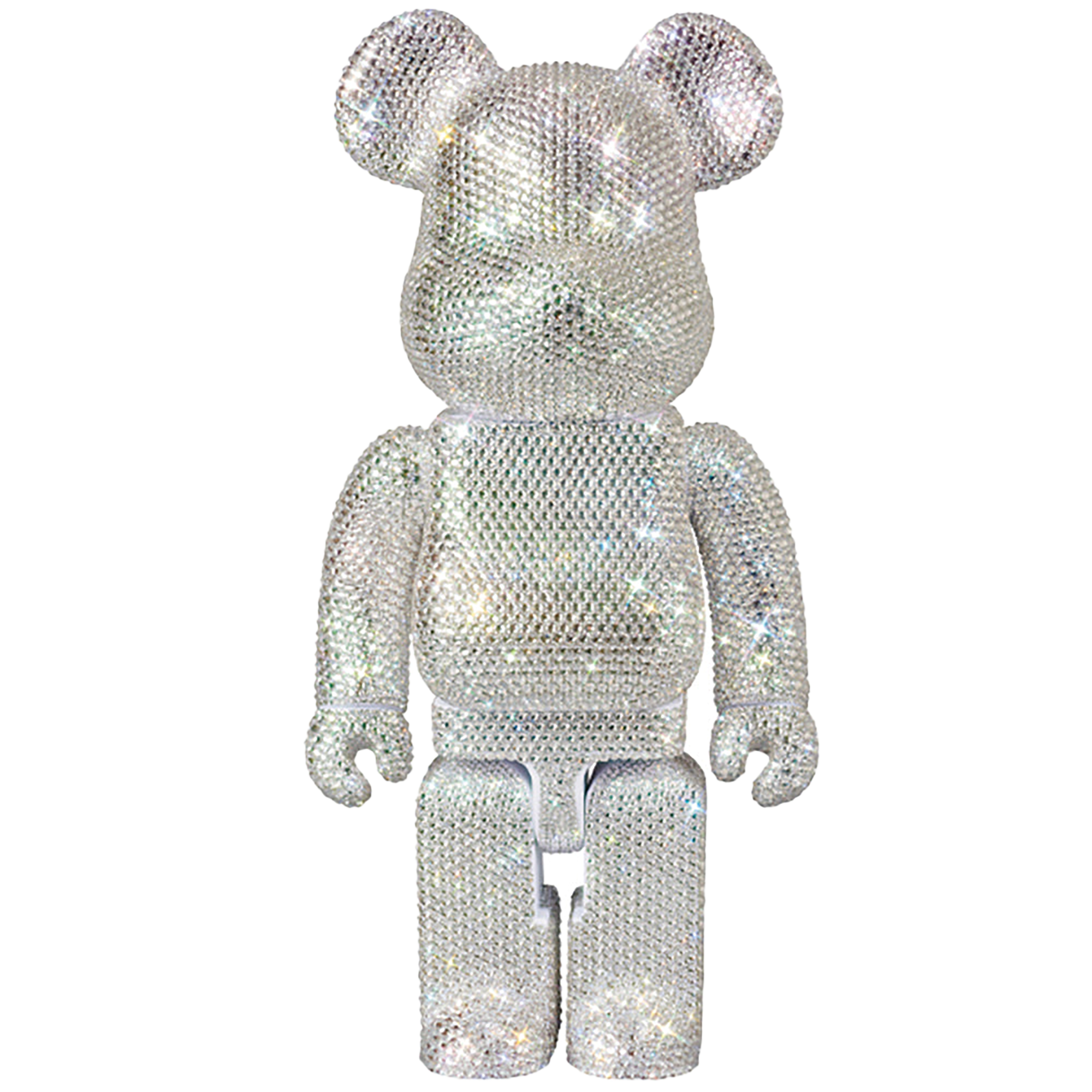 400％ BE@RBRICK CRYSTAL BLACK／GOLD／SILVER／RED