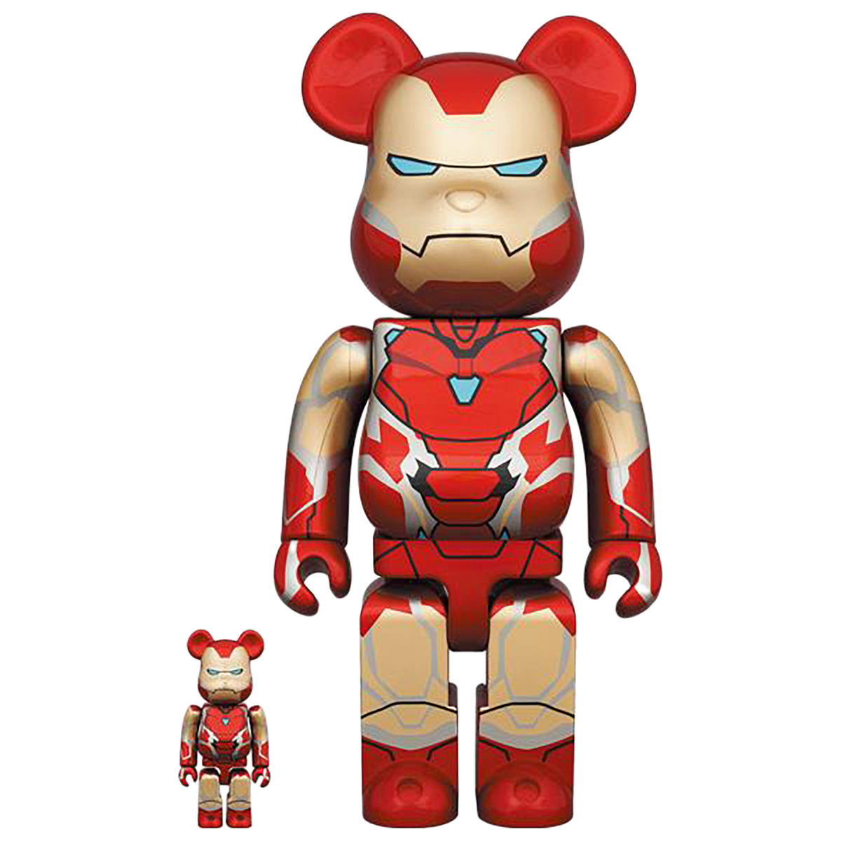 BE@RBRICK IRON MAN MARK 85 100％ & 400％