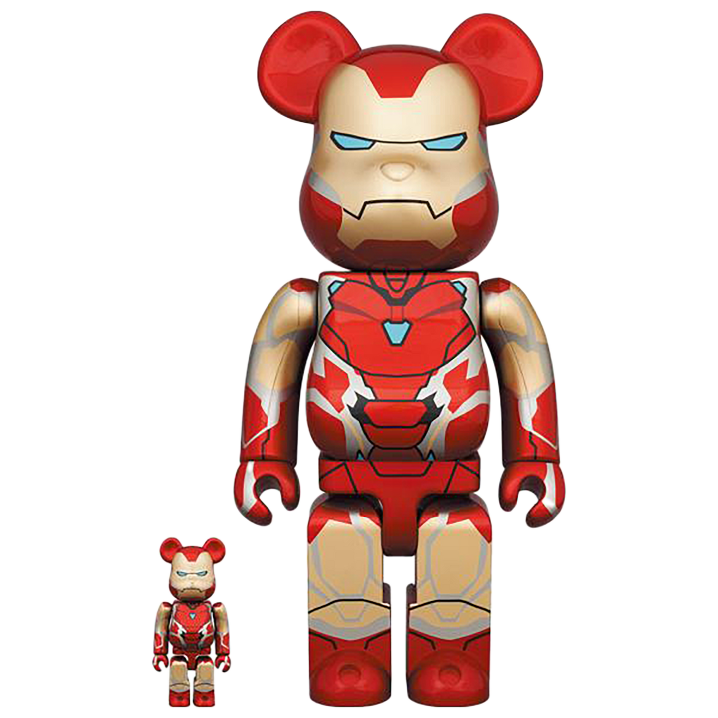 BE@RBRICK IRON MAN MARK 85 100％ & 400％