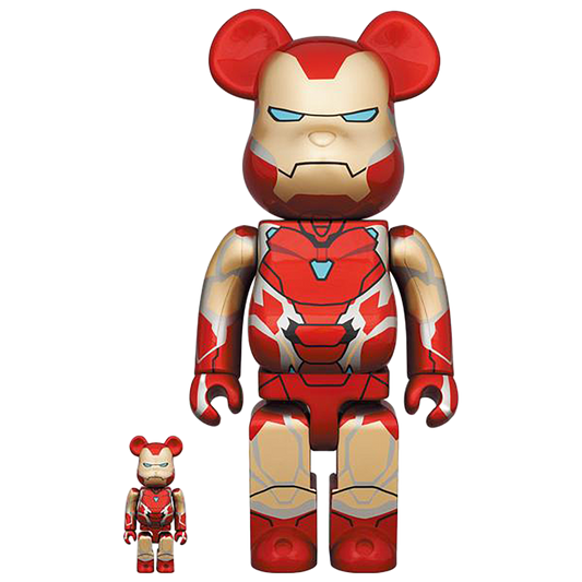 BE@RBRICK IRON MAN MARK 85 100％ & 400％