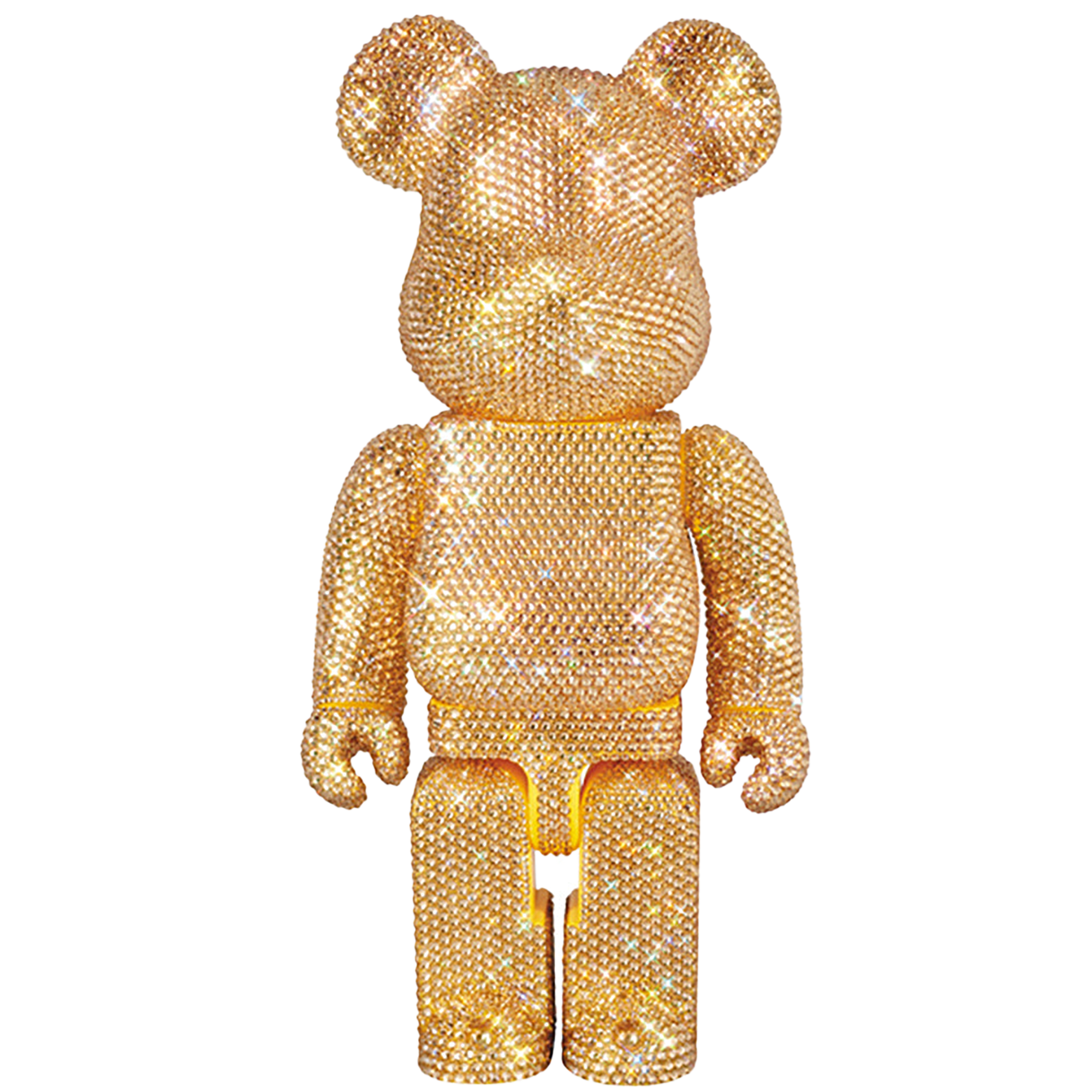 400％ BE@RBRICK CRYSTAL BLACK／GOLD／SILVER／RED