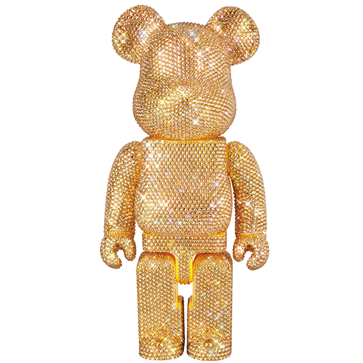 400％ BE@RBRICK CRYSTAL BLACK／GOLD／SILVER／RED