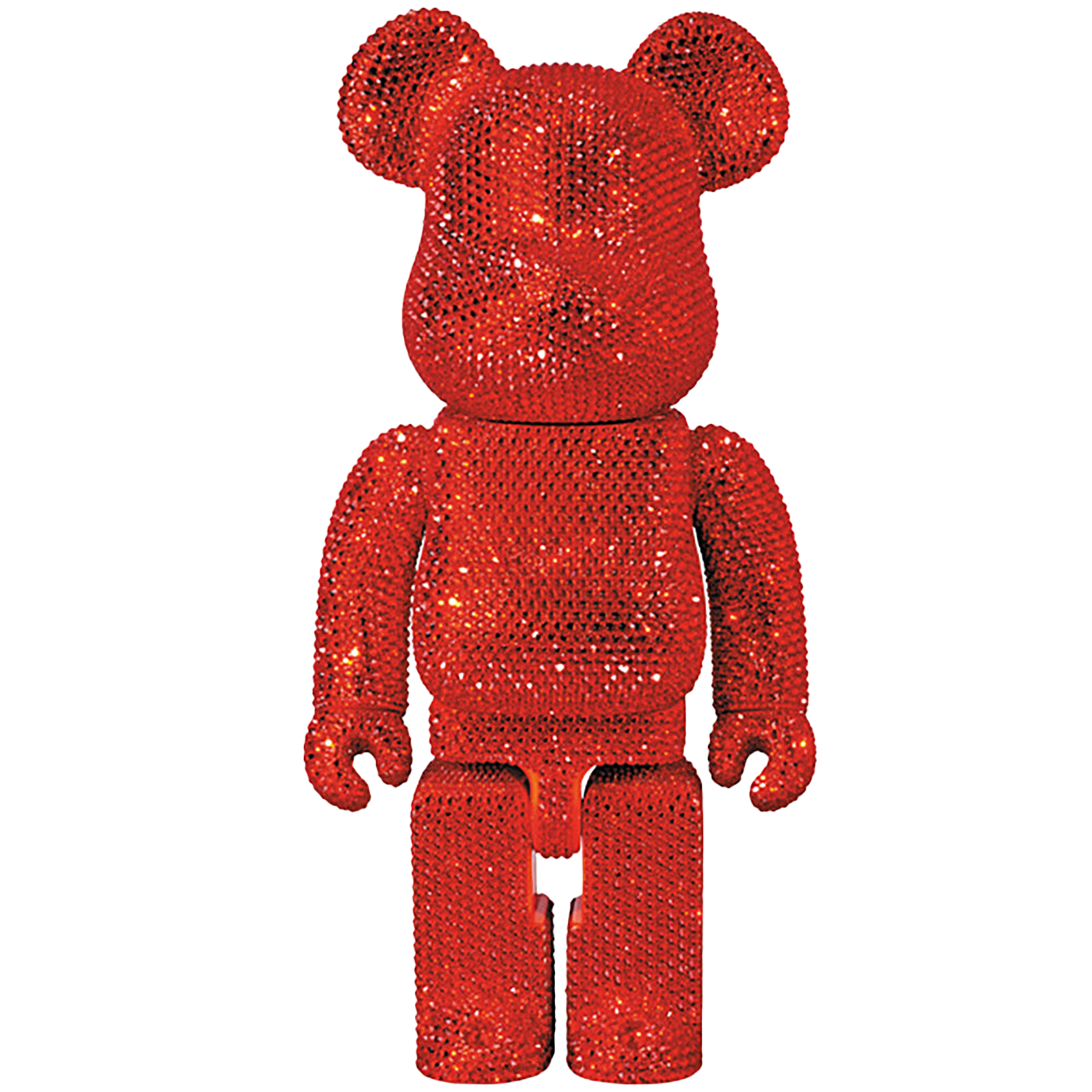 400％ BE@RBRICK CRYSTAL BLACK／GOLD／SILVER／RED