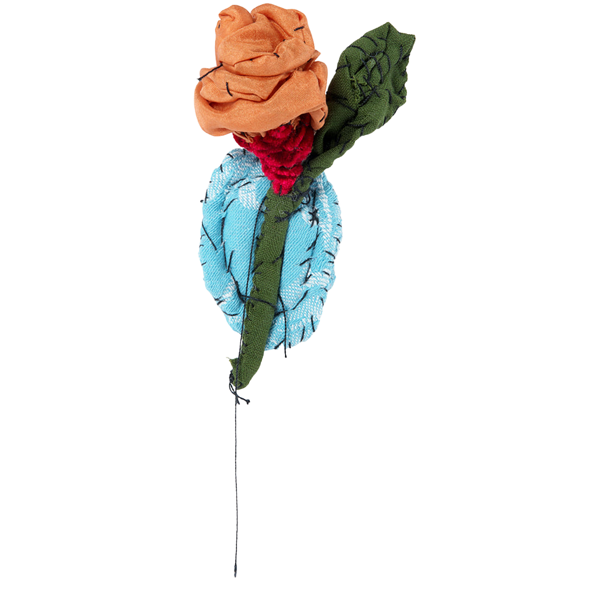 #092 Anne Valerie Dupond Petite fleur orangee