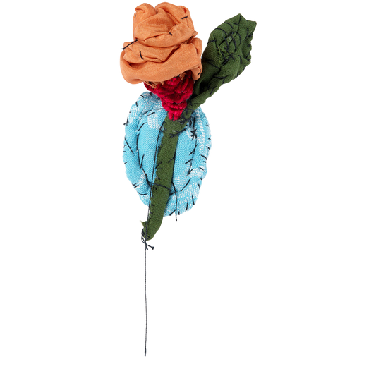 #092 Anne Valerie Dupond Petite fleur orangee