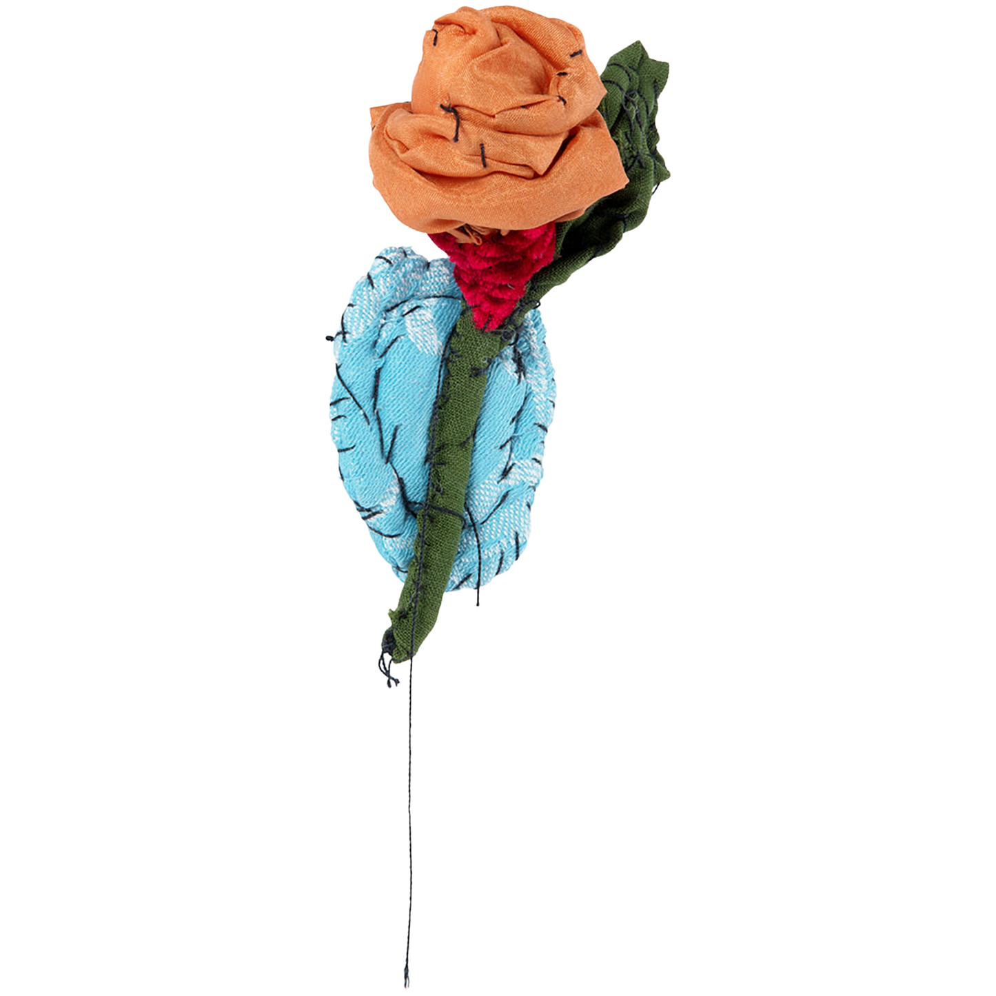 #092 Anne Valerie Dupond Petite fleur orangee