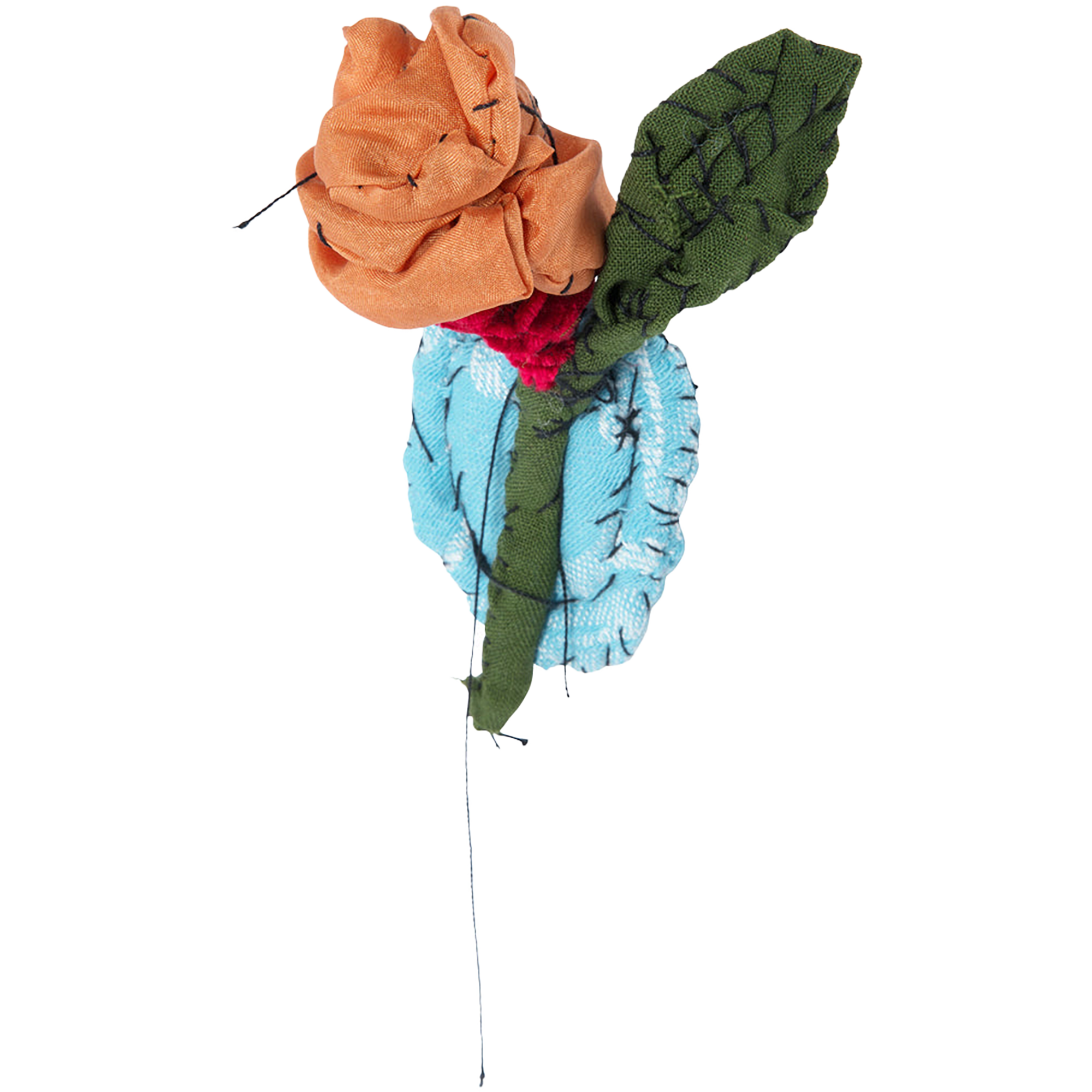 #092 Anne Valerie Dupond Petite fleur orangee