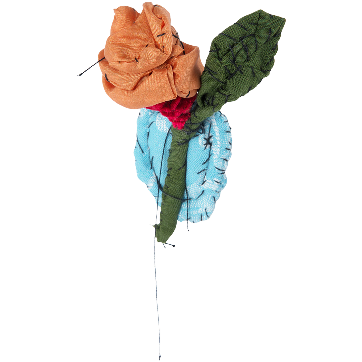#092 Anne Valerie Dupond Petite fleur orangee