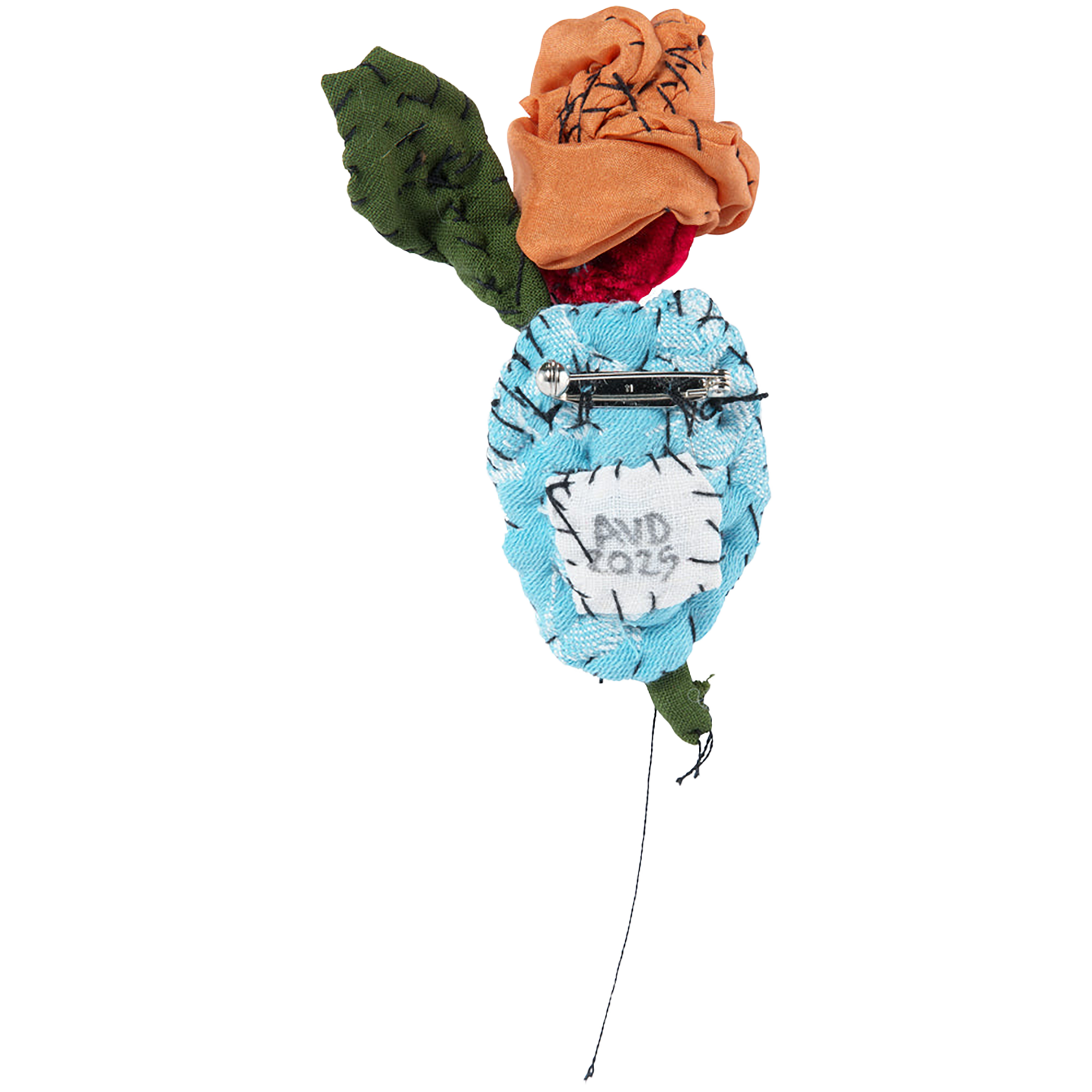 #092 Anne Valerie Dupond Petite fleur orangee
