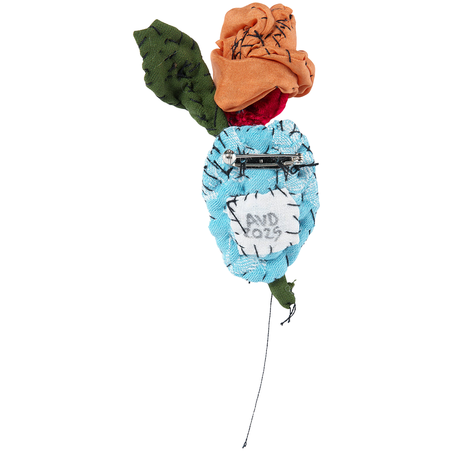 #092 Anne Valerie Dupond Petite fleur orangee