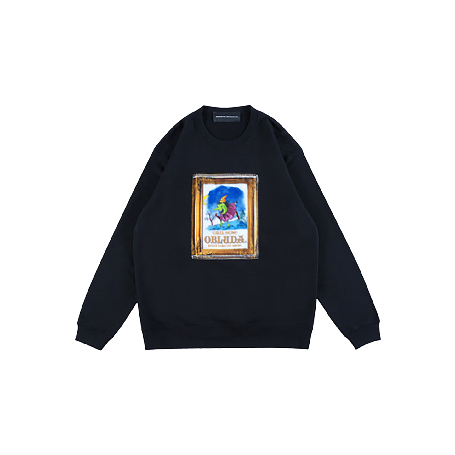 MLE MONSTER "なまえのないかいぶつ" MOTION PRINT SWEATSHIRTS