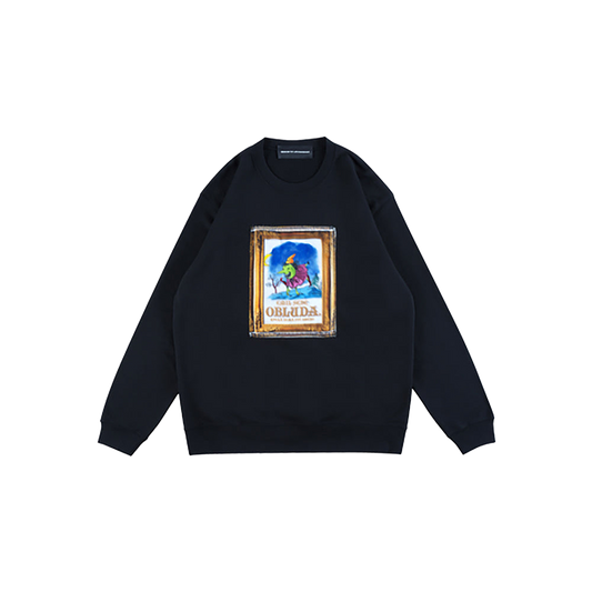 MLE MONSTER "なまえのないかいぶつ" MOTION PRINT SWEATSHIRTS