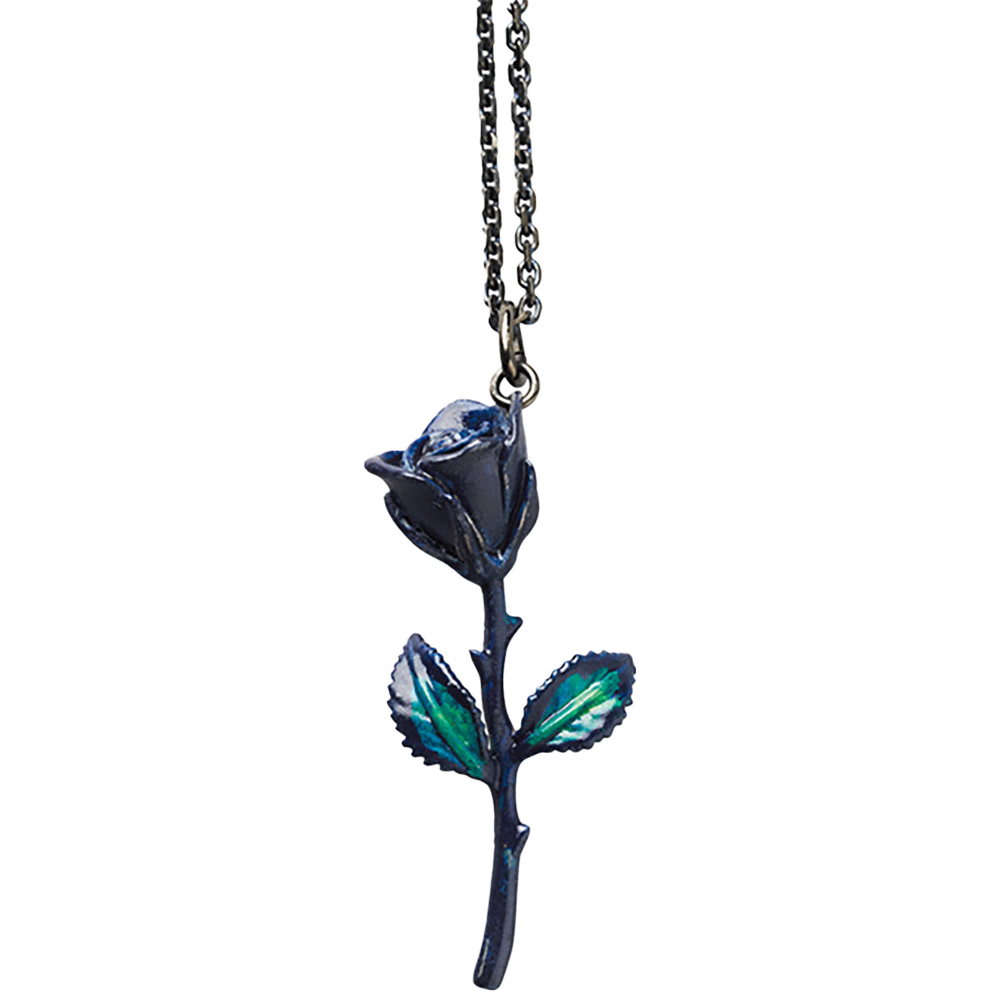 IVXLCDM BLUE ROSE NECKLACE