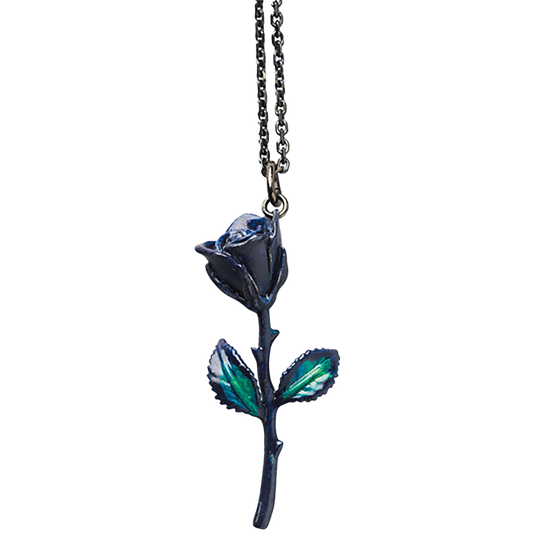 IVXLCDM BLUE ROSE NECKLACE