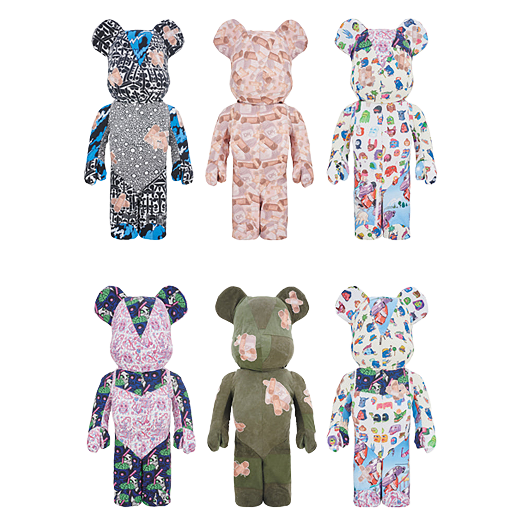 DRxROMANELLI x FABRICK ONE OF KIND COLLECTION BE@RBRICK 1000％