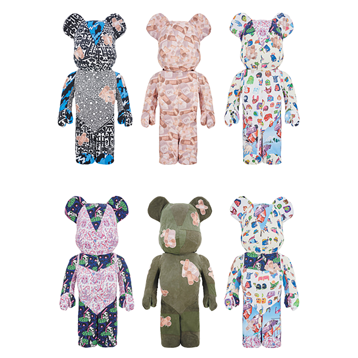DRxROMANELLI x FABRICK ONE OF KIND COLLECTION BE@RBRICK 1000％