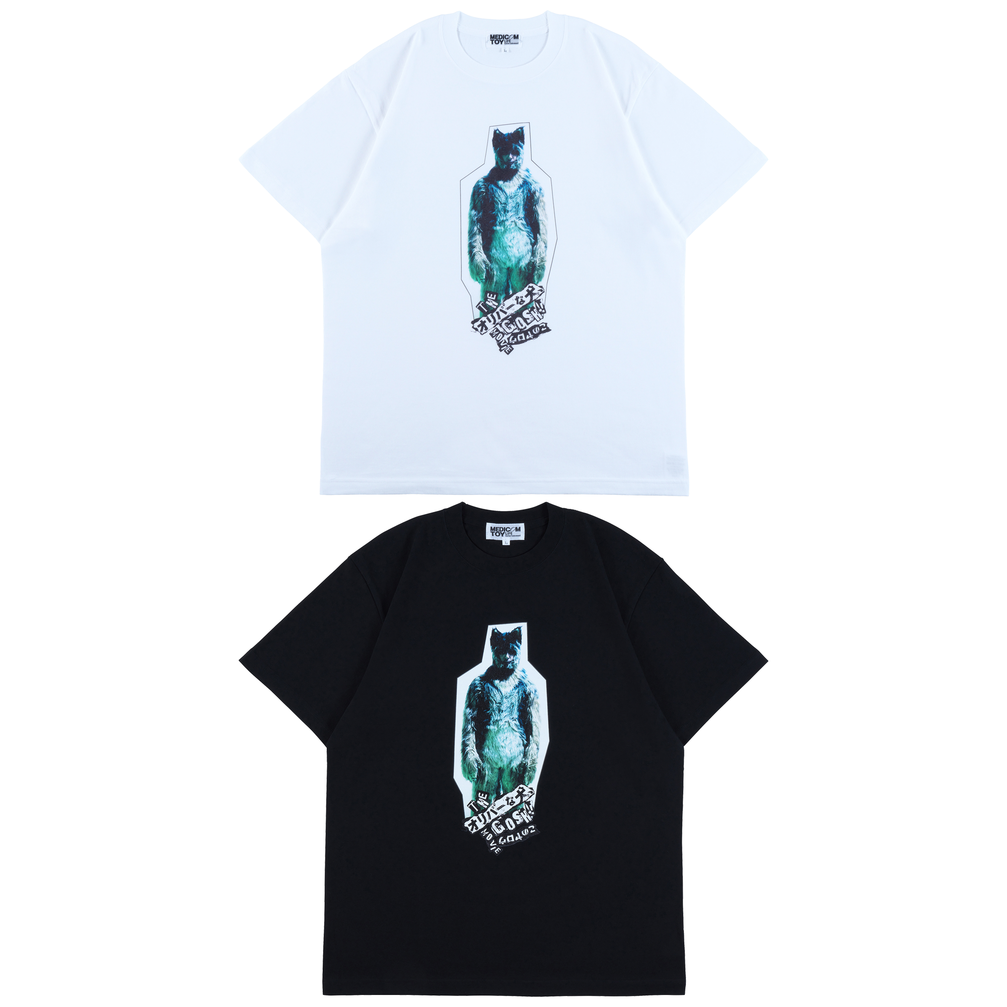 MLE × “Oliver the Dog, (GOSH!!) This Bastard” MOVIE "BLUE" TEE