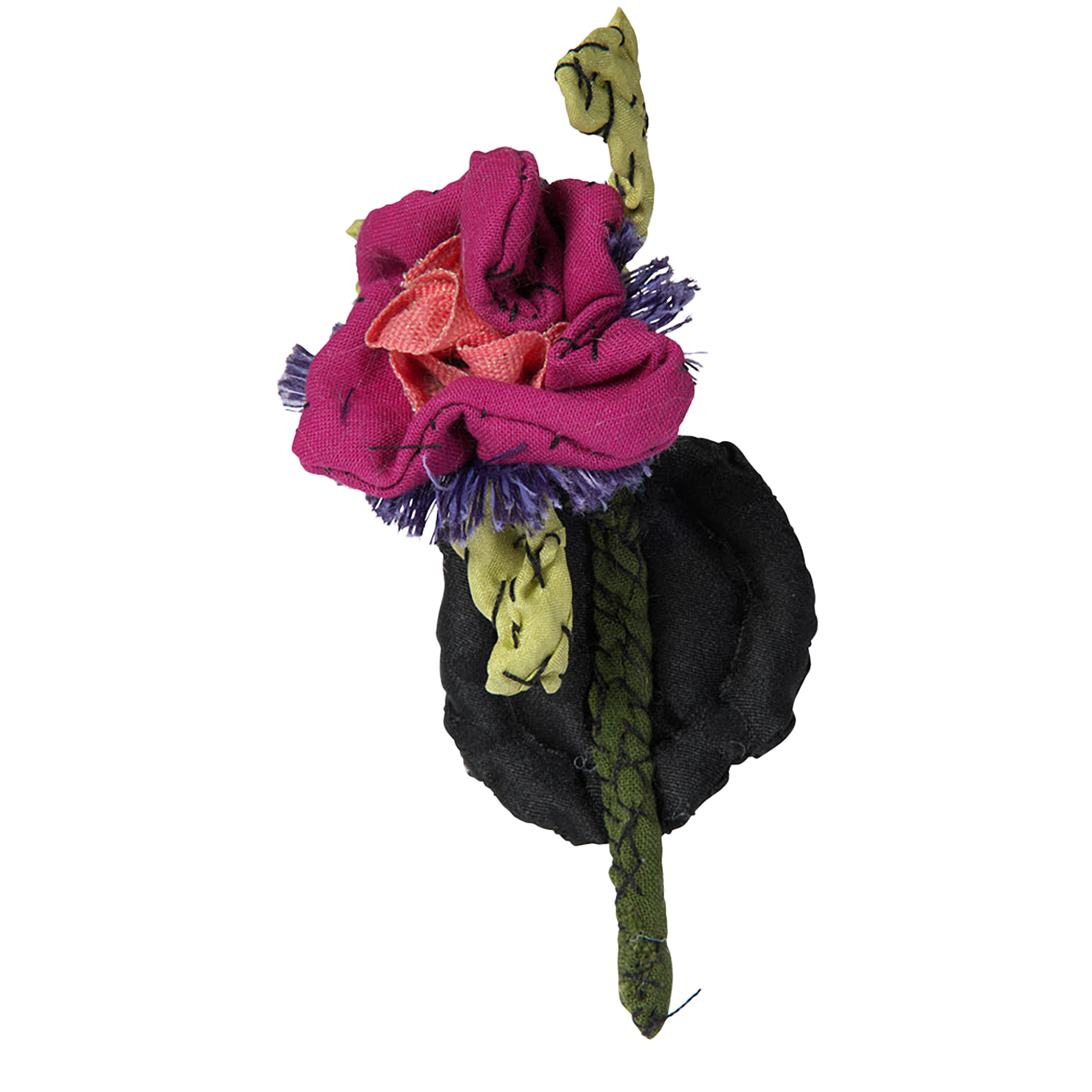 #107 Anne Valerie Dupond Petite fleur multicolore