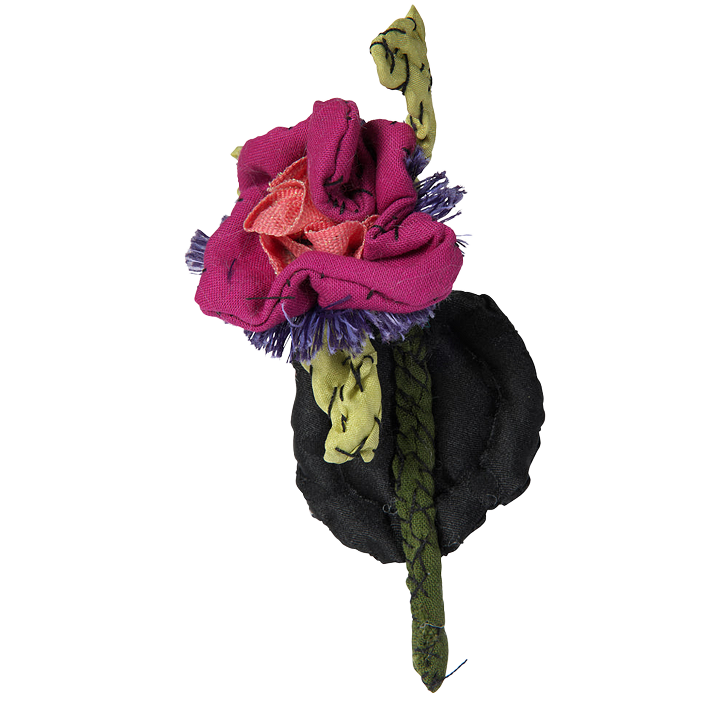 #107 Anne Valerie Dupond Petite fleur multicolore