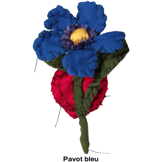 #101 Anne Valerie Dupond Pavot bleu