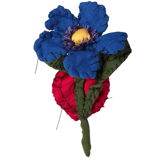 #101 Anne Valerie Dupond Pavot bleu