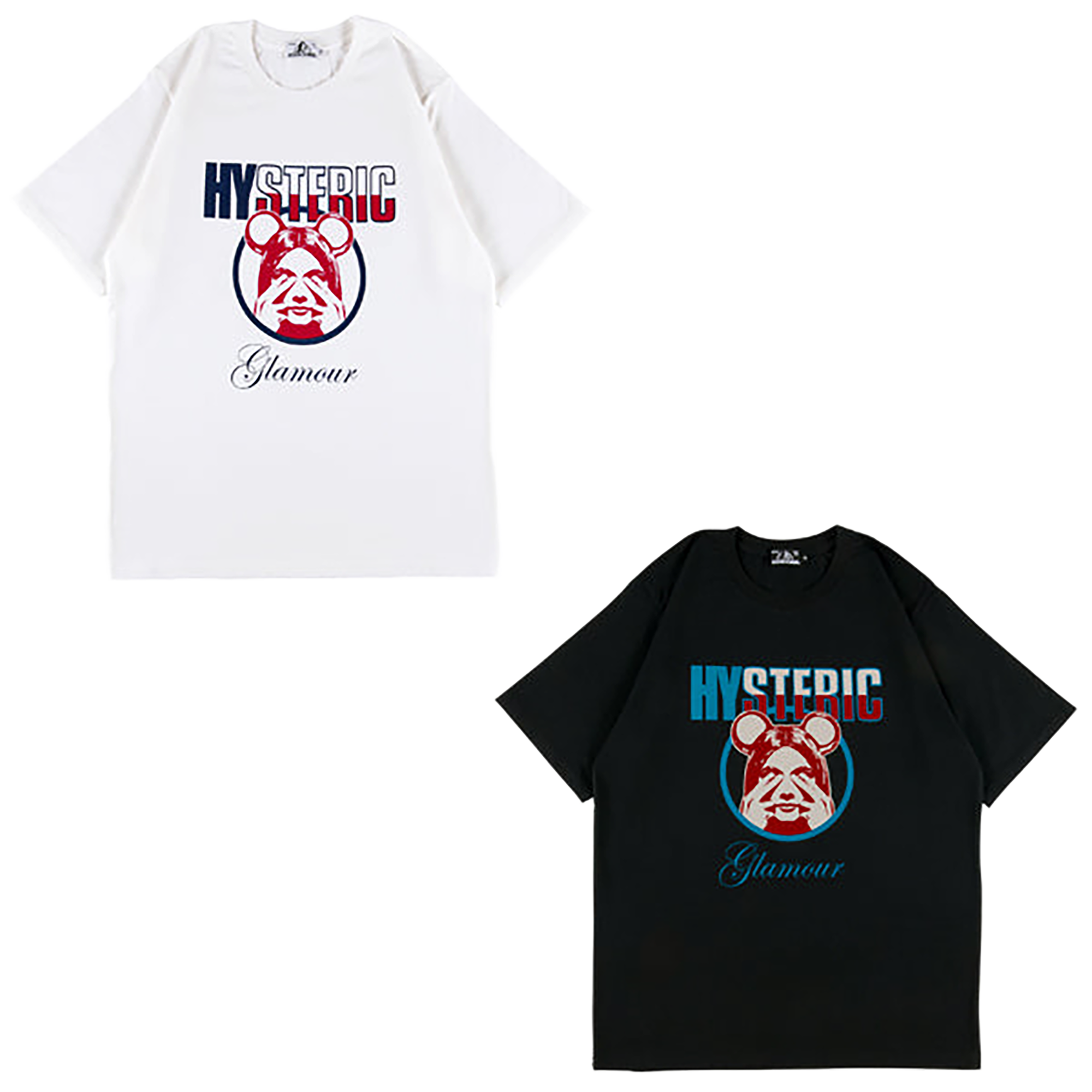 BE@RTEE HYSTERIC GLAMOR BE@R & GIRL’S FACE 2020