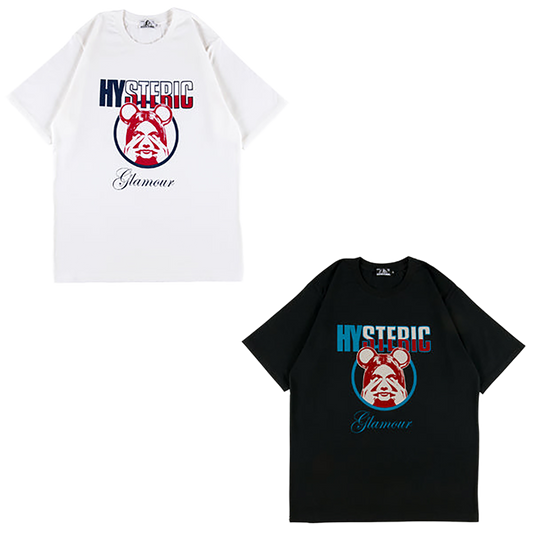 BE@RTEE HYSTERIC GLAMOUR BE@R & GIRL’S FACE 2020
