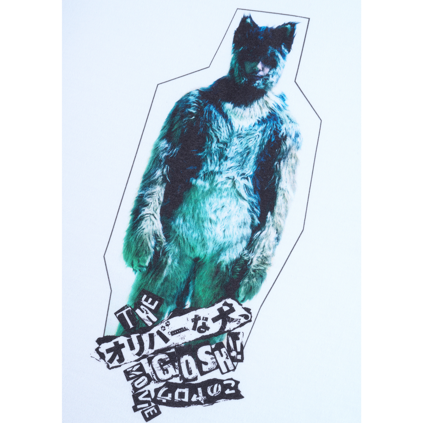 MLE × “Oliver the Dog, (GOSH!!) This Bastard” MOVIE "BLUE" TEE