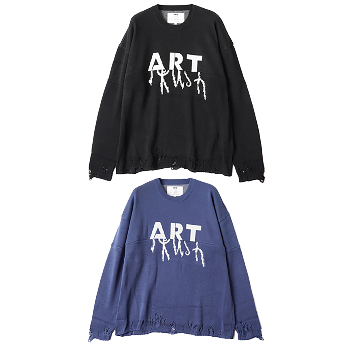 AMOK×MAMES ART OR TRASH KNIT