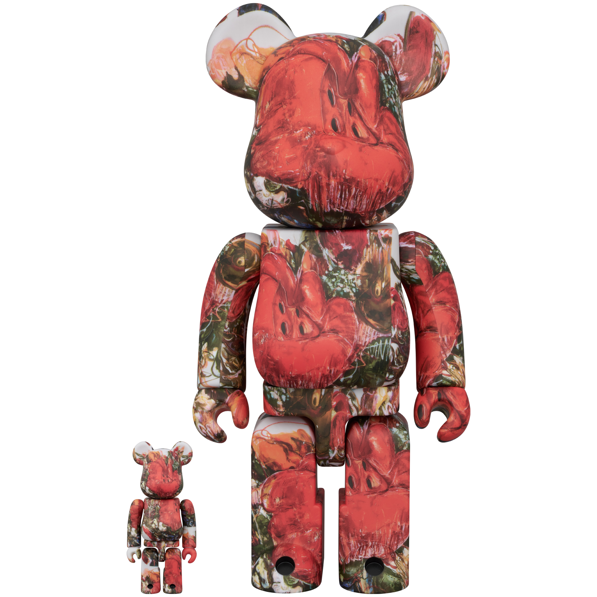 BE@RBRICK THE HUMAN BEAR ORANGE VARIANT Ver. 400％_0