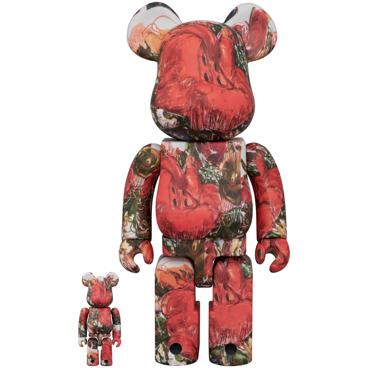 BE@RBRICK THE HUMAN BEAR ORANGE VARIANT Ver. 400％_0