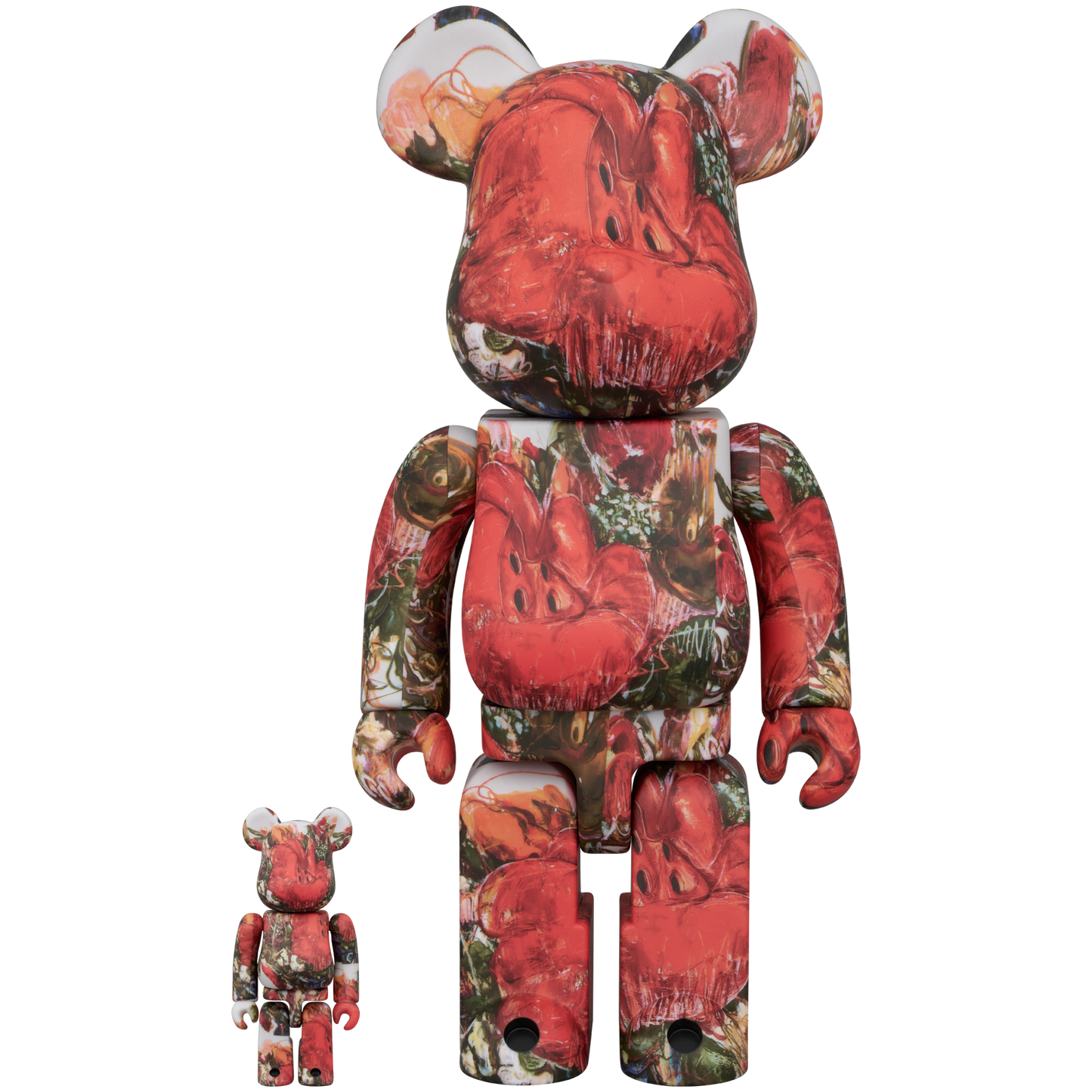 BE@RBRICK THE HUMAN BEAR ORANGE VARIANT Ver. 400％_0