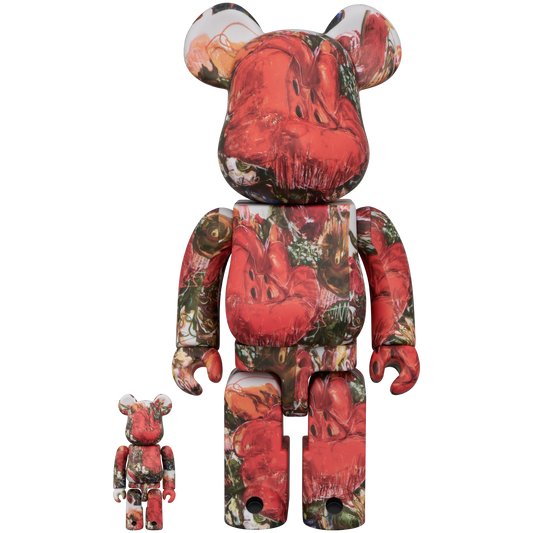BE@RBRICK THE HUMAN BEAR ORANGE VARIANT Ver. 400％_0