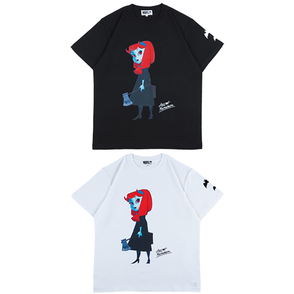 MLE ASAMI MATSUMURA シリーズ TEE DESIGN-C  “AXE”_0