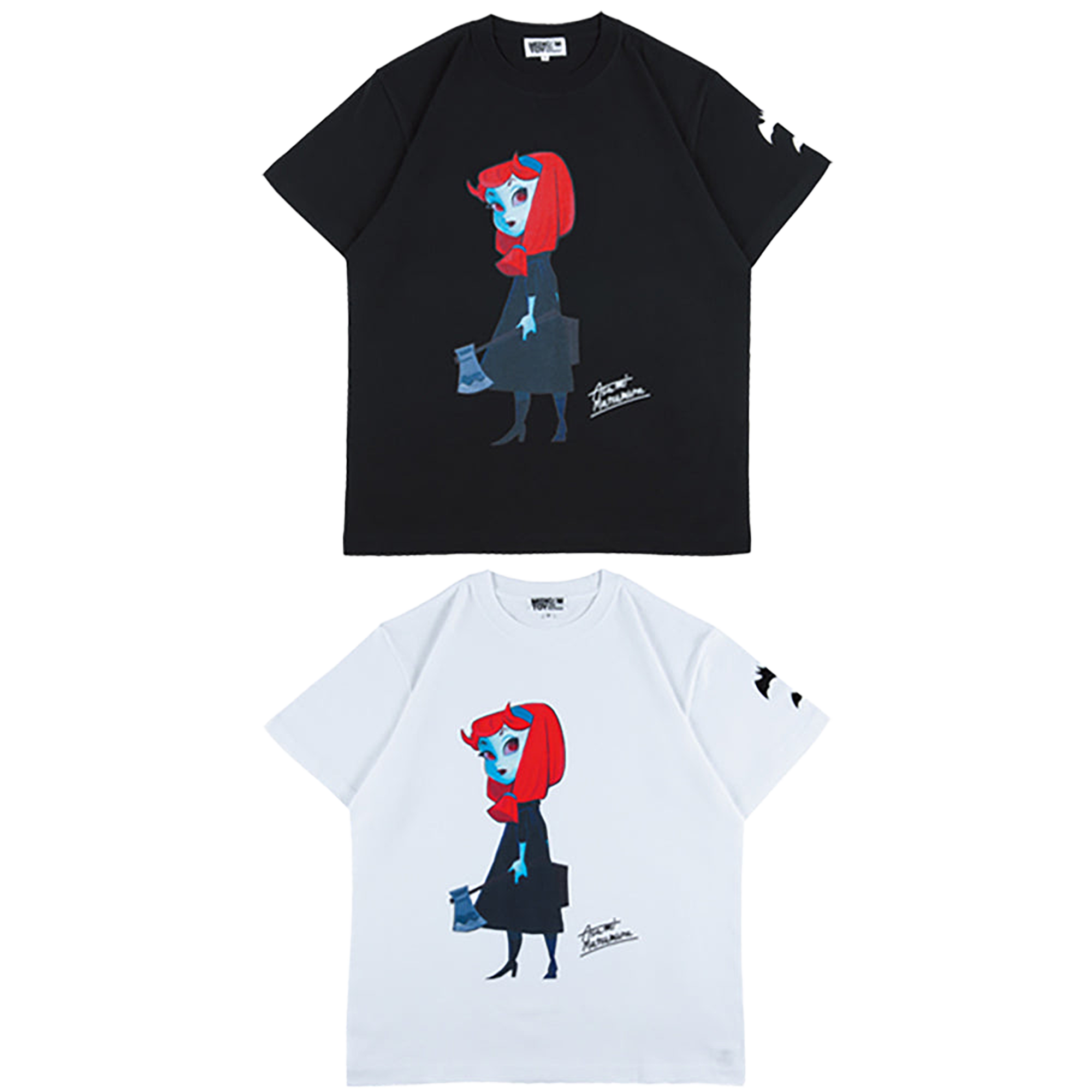 MLE ASAMI MATSUMURA シリーズ TEE DESIGN-C  “AXE”