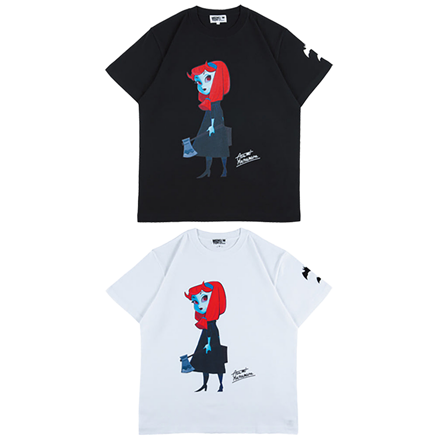 MLE ASAMI MATSUMURA シリーズ TEE DESIGN-C  “AXE”