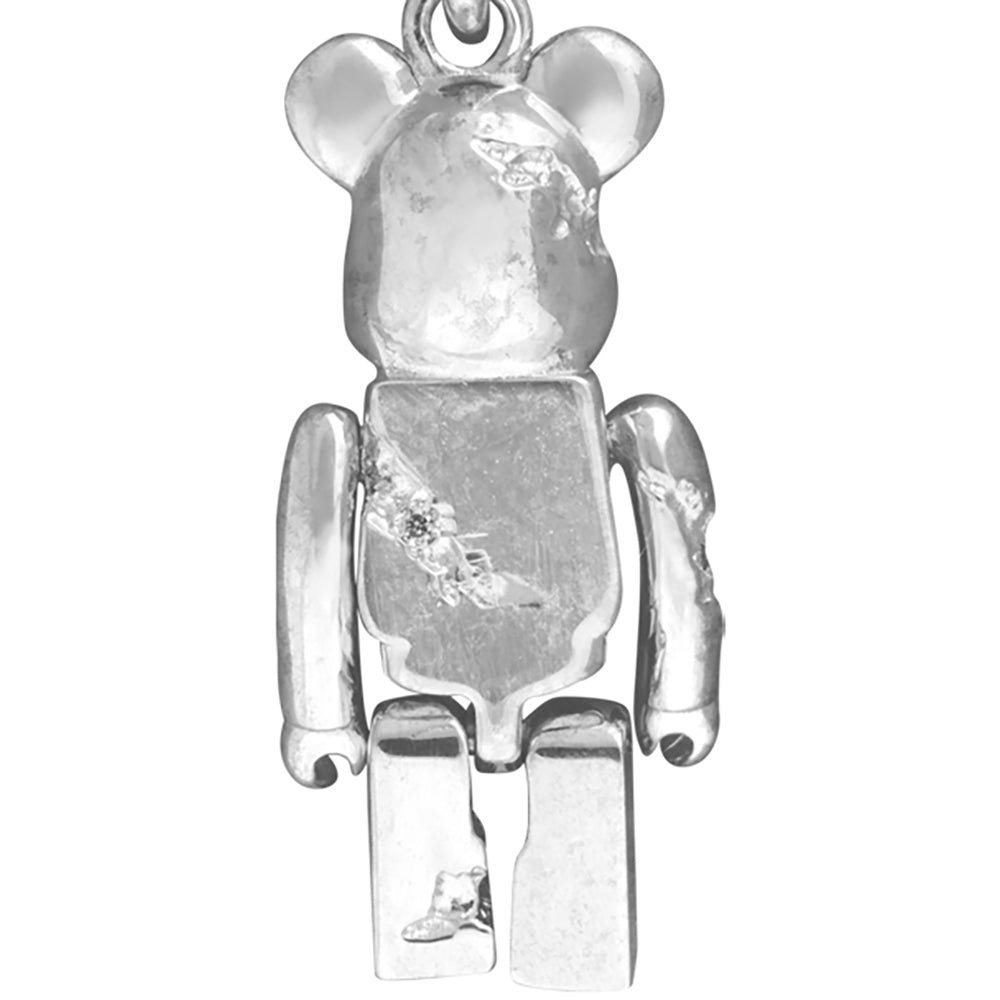 IVXLCDM BE@RBRICK CLACKED NECKLACE SILVER／BLACK_2