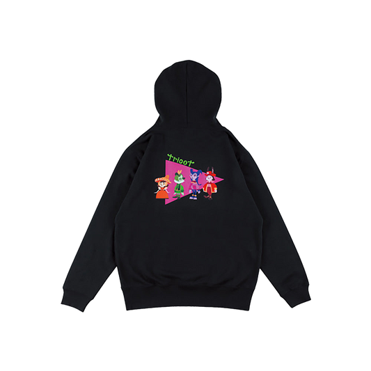 MLE tricot × ASAMI MATSUMURAシリーズ HOODIE TRIANGLE