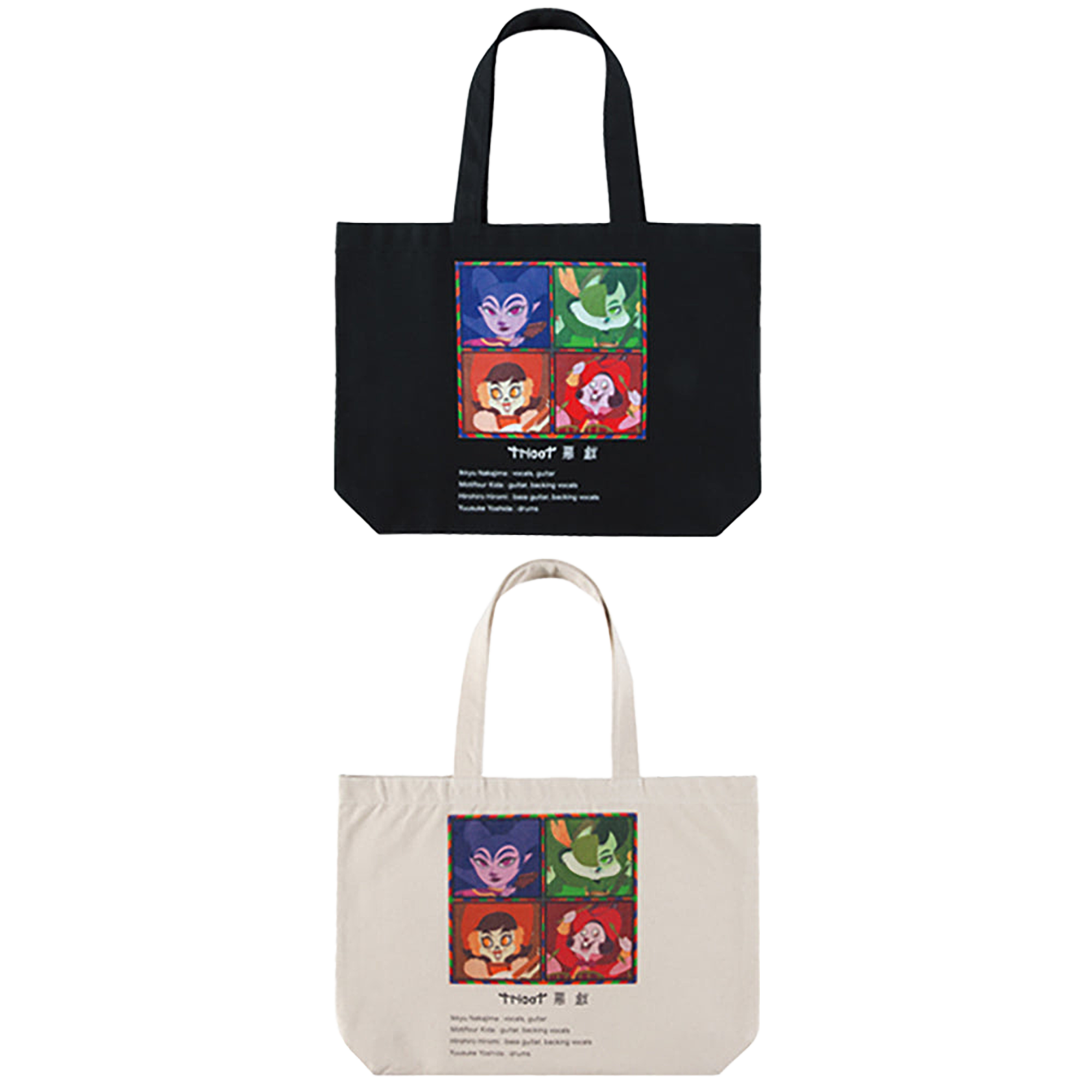 MLE tricot × ASAMI MATSUMURAシリーズ TOTE BAG 悪戯