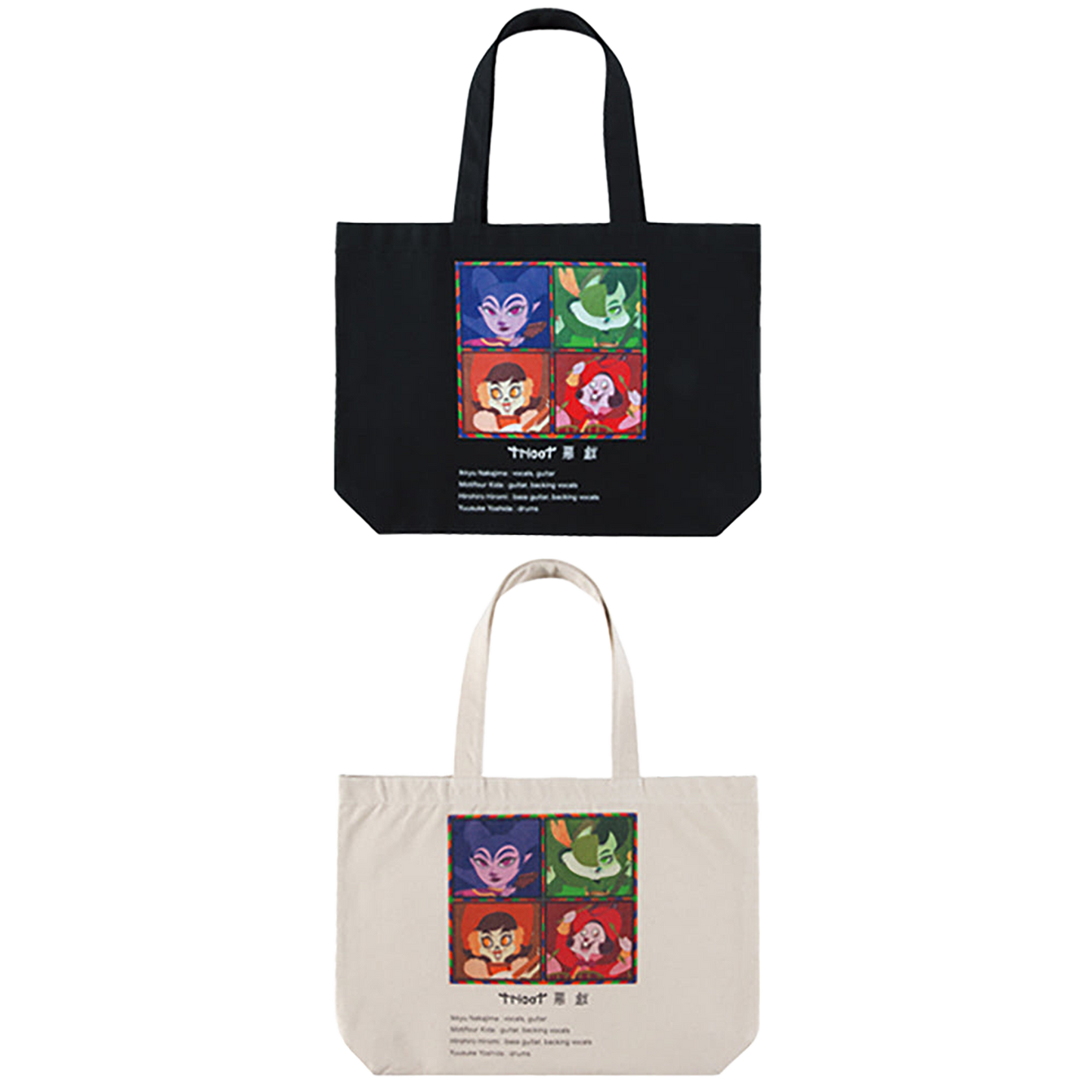 MLE tricot × ASAMI MATSUMURAシリーズ TOTE BAG 悪戯