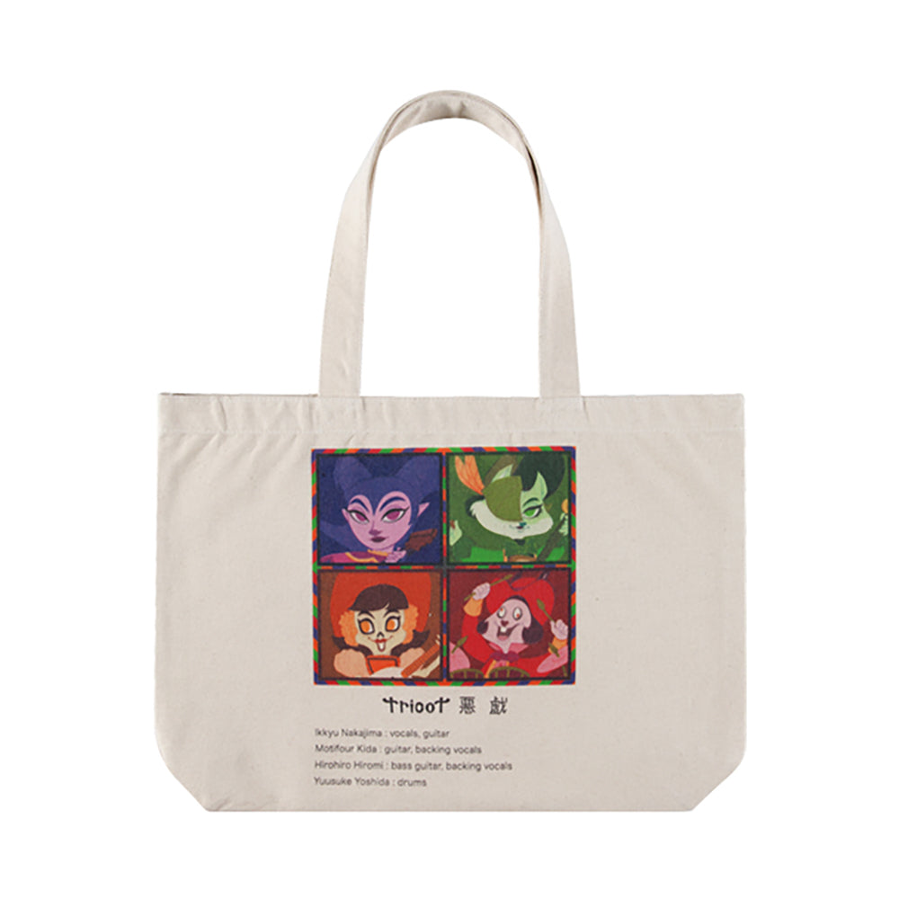 MLE tricot × ASAMI MATSUMURAシリーズ TOTE BAG 悪戯_2